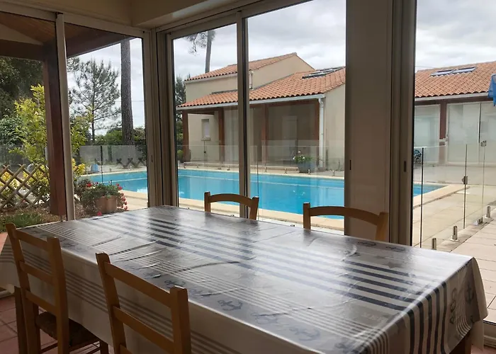 Сasa de vacaciones Maison Piscine Partagé Vers Ocean Saint-Trojan-les-Bains